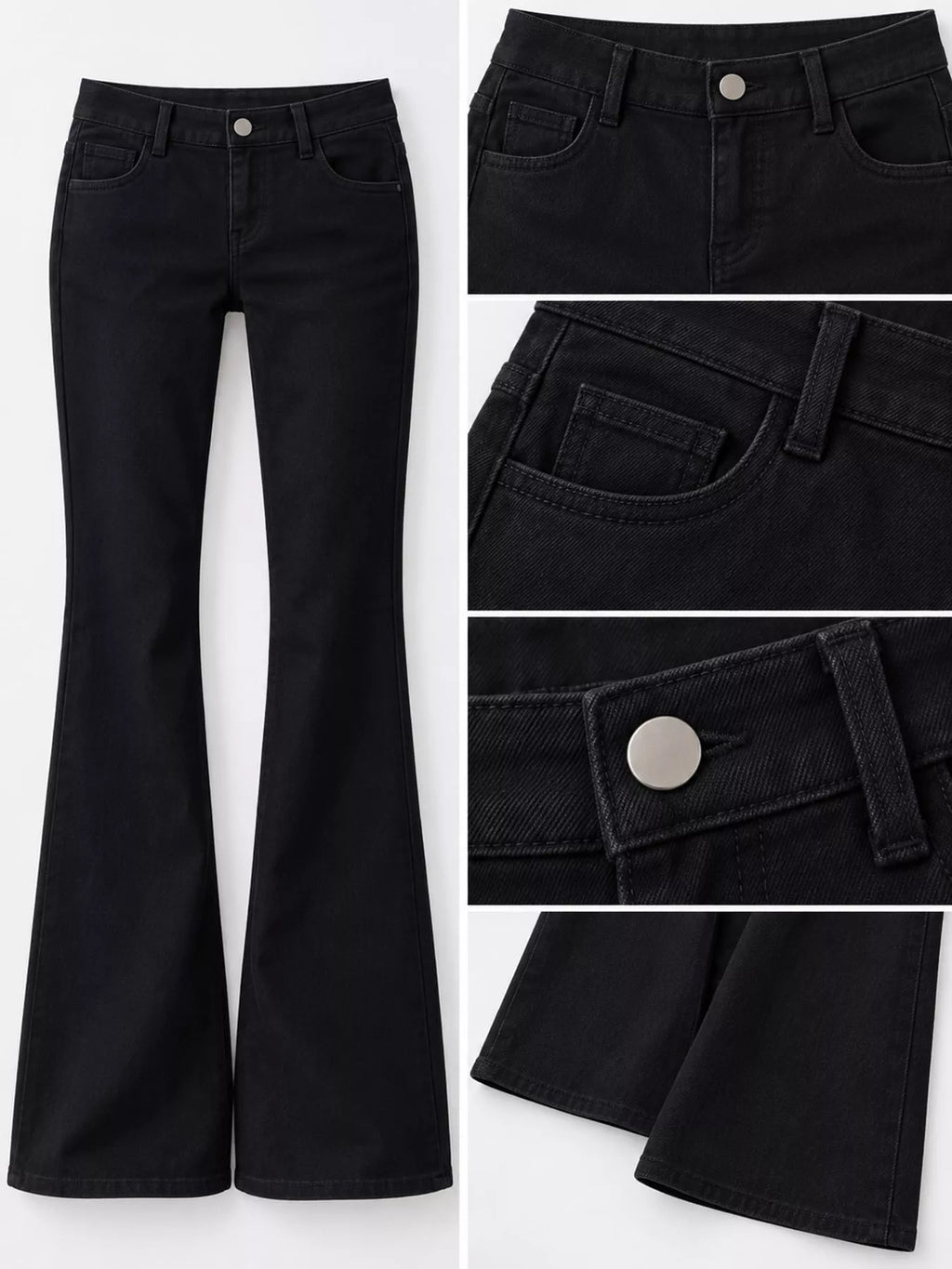 Flare Jeans with Pockets