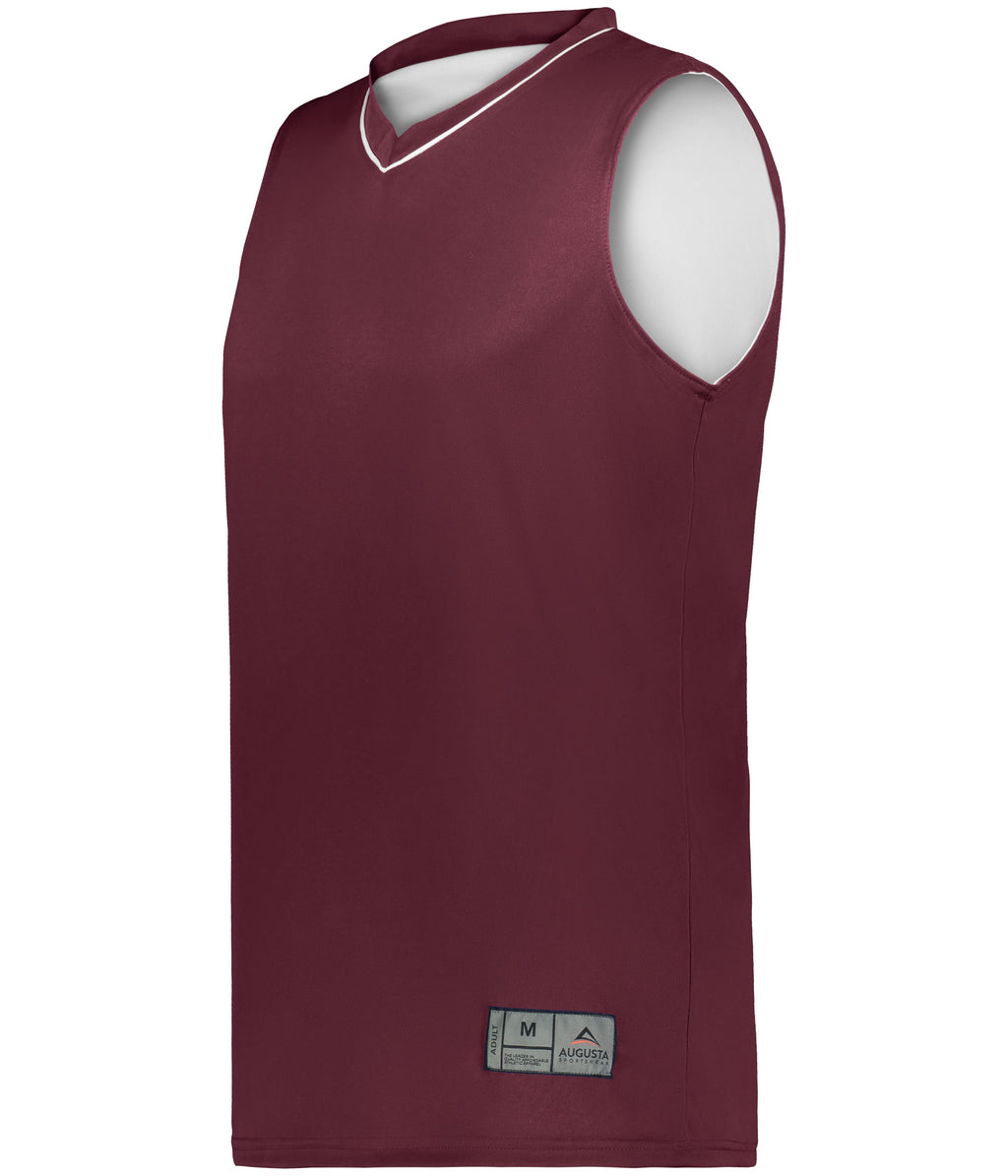 REVERSIBLE TWO-COLOR JERSEY - MOISTURE-WICKING POLYESTER