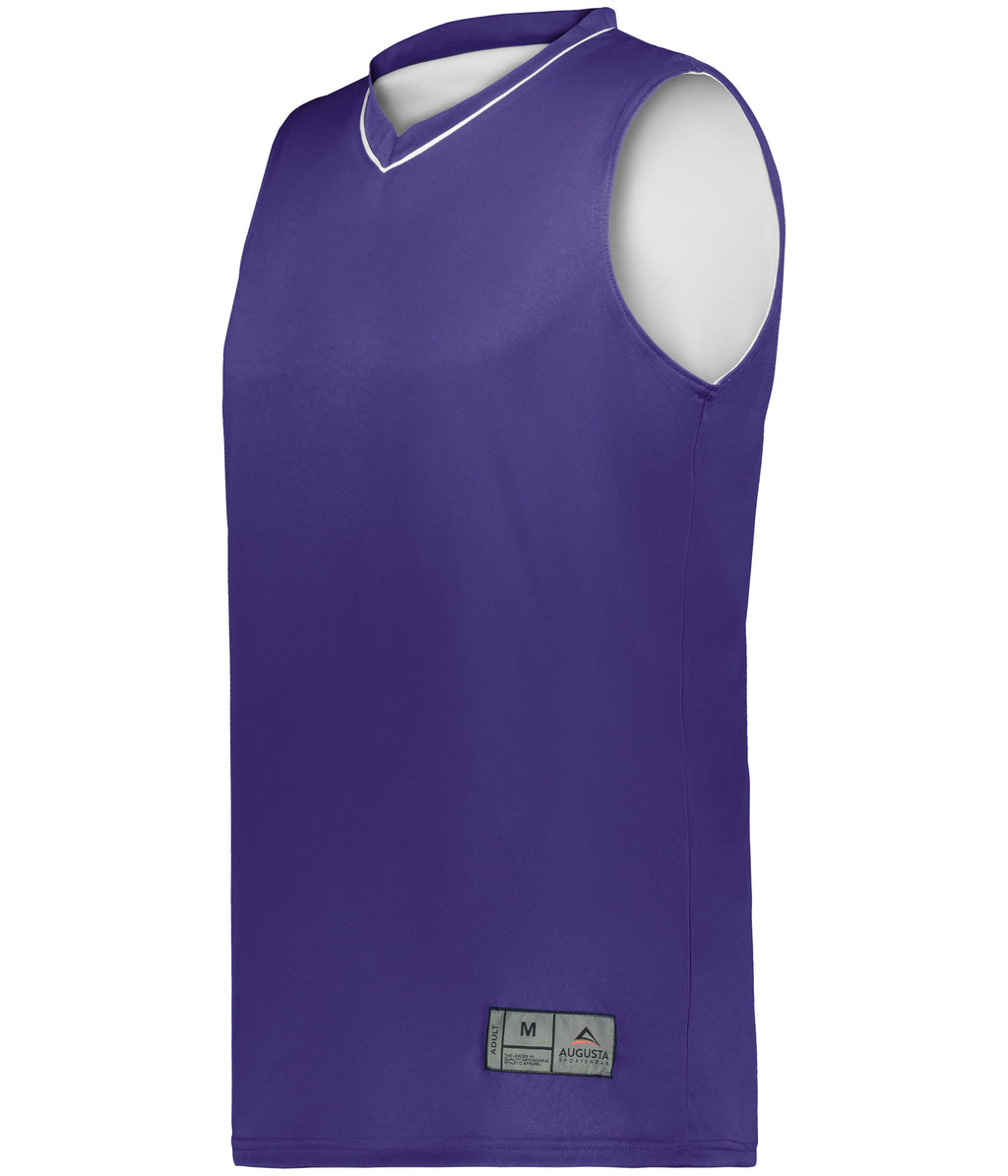 REVERSIBLE TWO-COLOR JERSEY - MOISTURE-WICKING POLYESTER