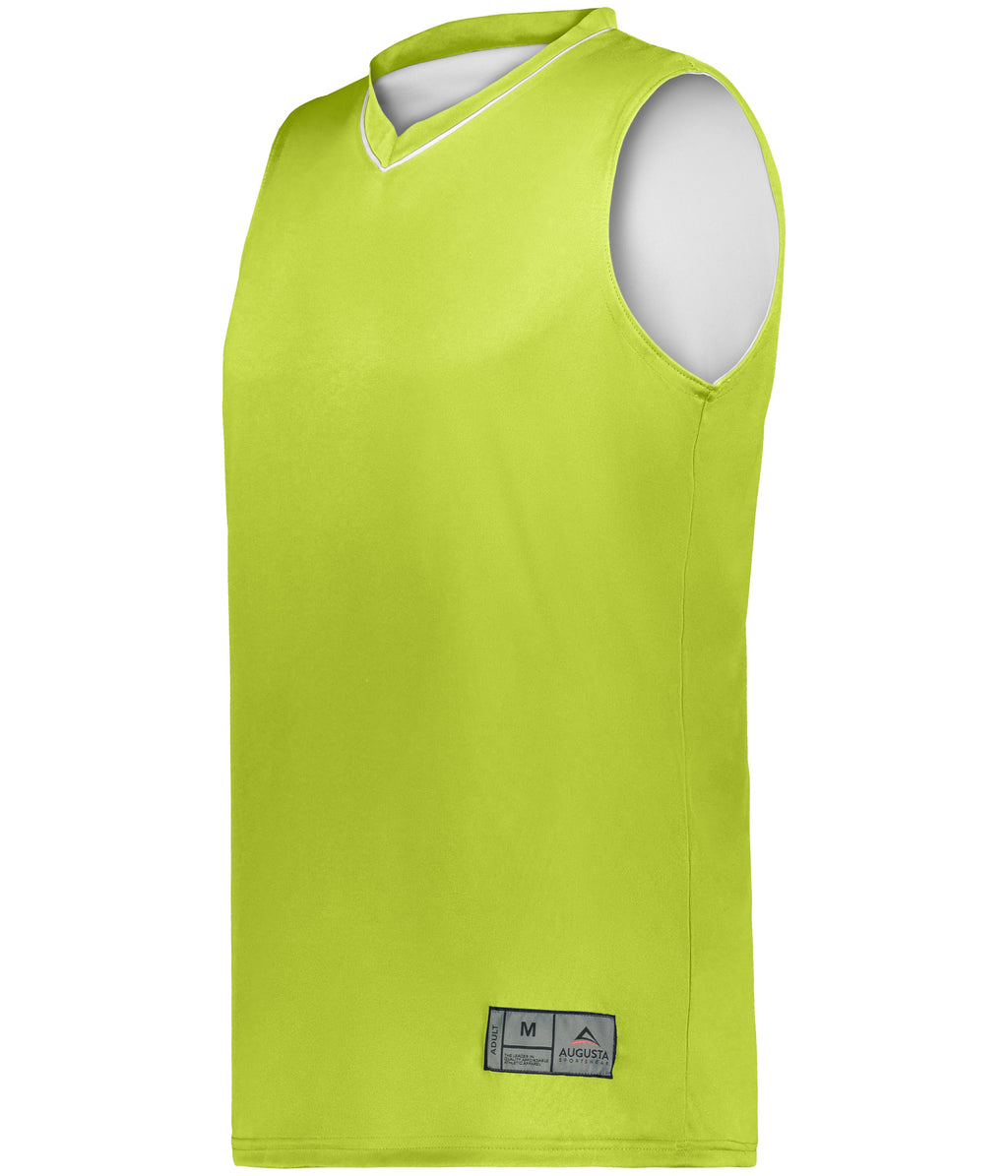 REVERSIBLE TWO-COLOR JERSEY - MOISTURE-WICKING POLYESTER