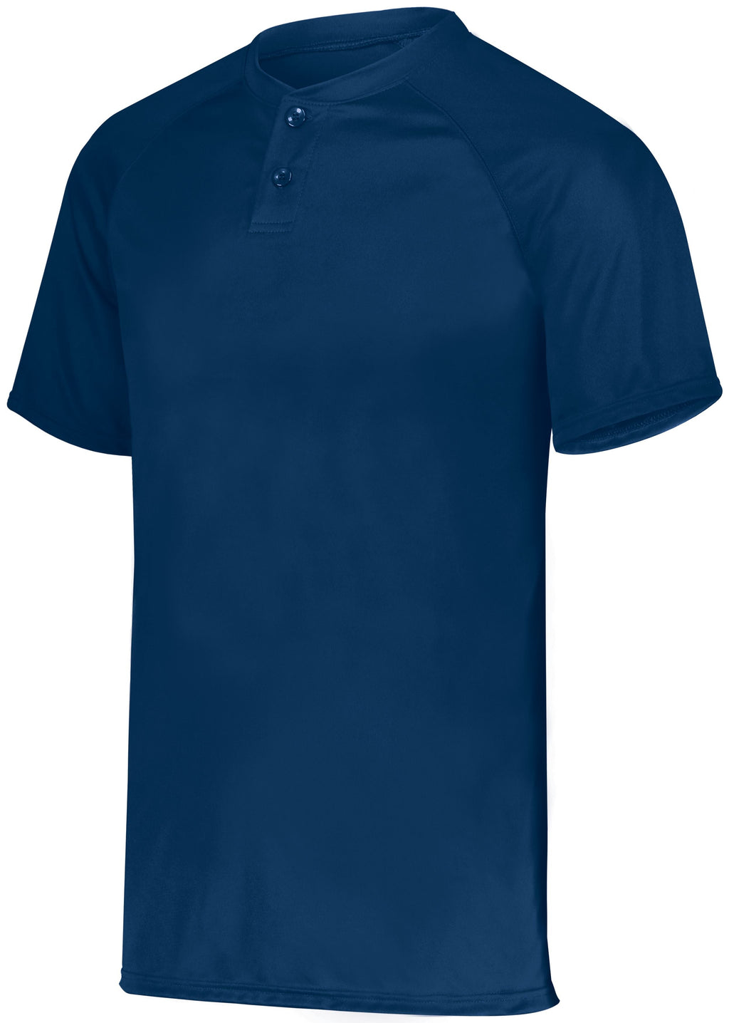 YOUTH ATTAIN WICKING TWO-BUTTON BASEBALL JERSEY POLYESTER