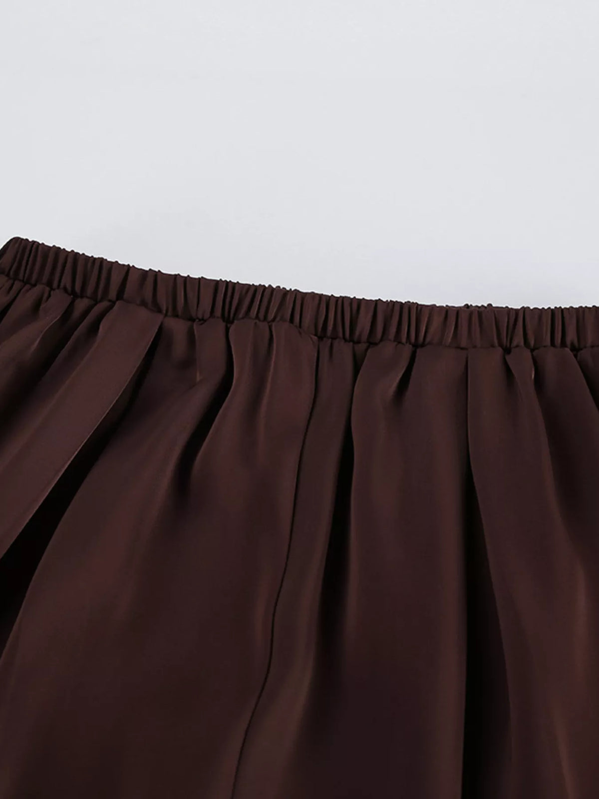 Ruffle V-Neck Cami and Wide-Leg Pants Two-Piece Set