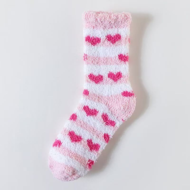 Thickened Coral Fleece Socks For Women Extra Warm
