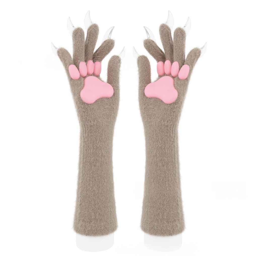 Halloween Silicone Meat Mat Long Gloves