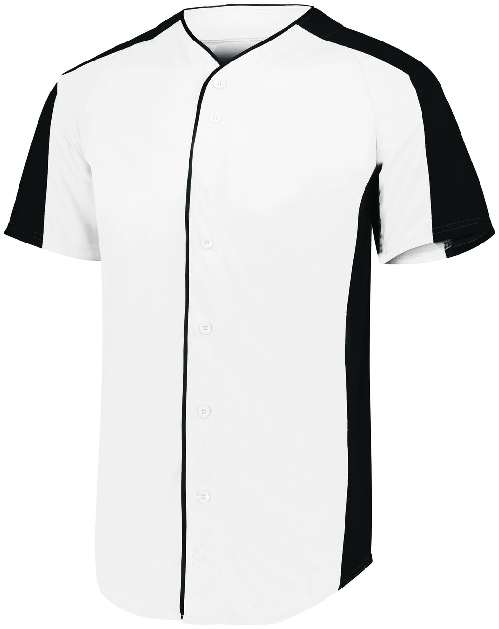 FULL-BUTTON BASEBALL JERSEY - MOISTURE-WICKING POLYESTER