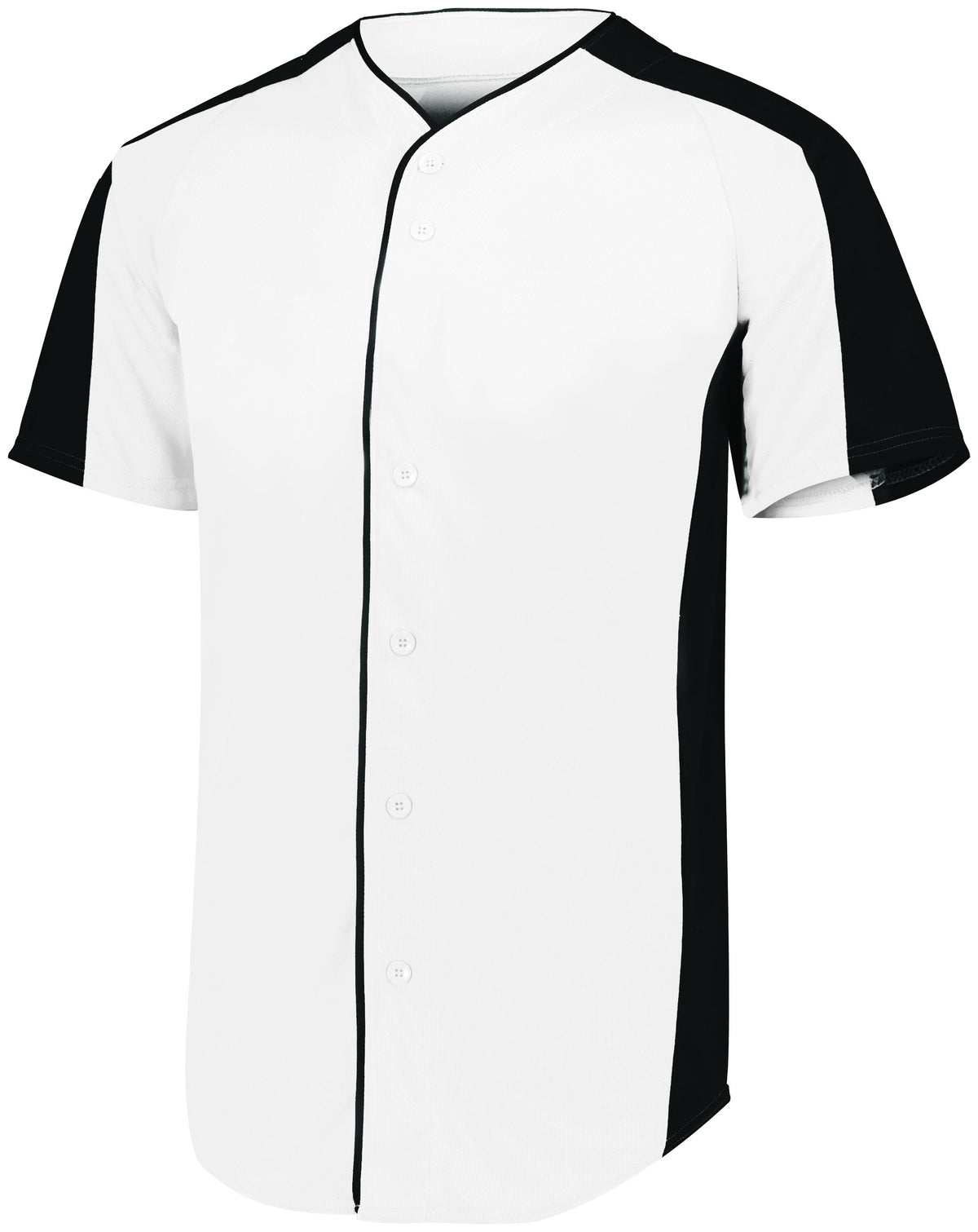 FULL-BUTTON BASEBALL JERSEY - MOISTURE-WICKING POLYESTER