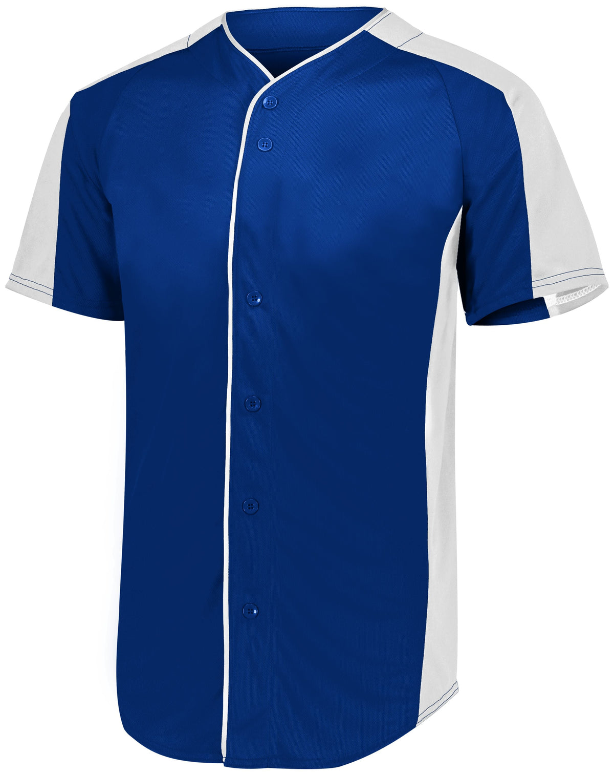 FULL-BUTTON BASEBALL JERSEY - MOISTURE-WICKING POLYESTER