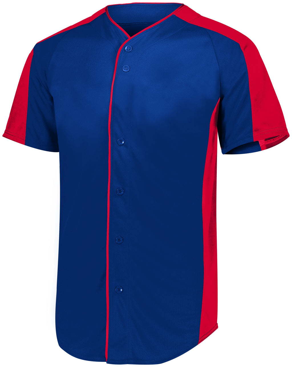 YOUTH FULL-BUTTON BASEBALL JERSEY - MOISTURE-WICKING