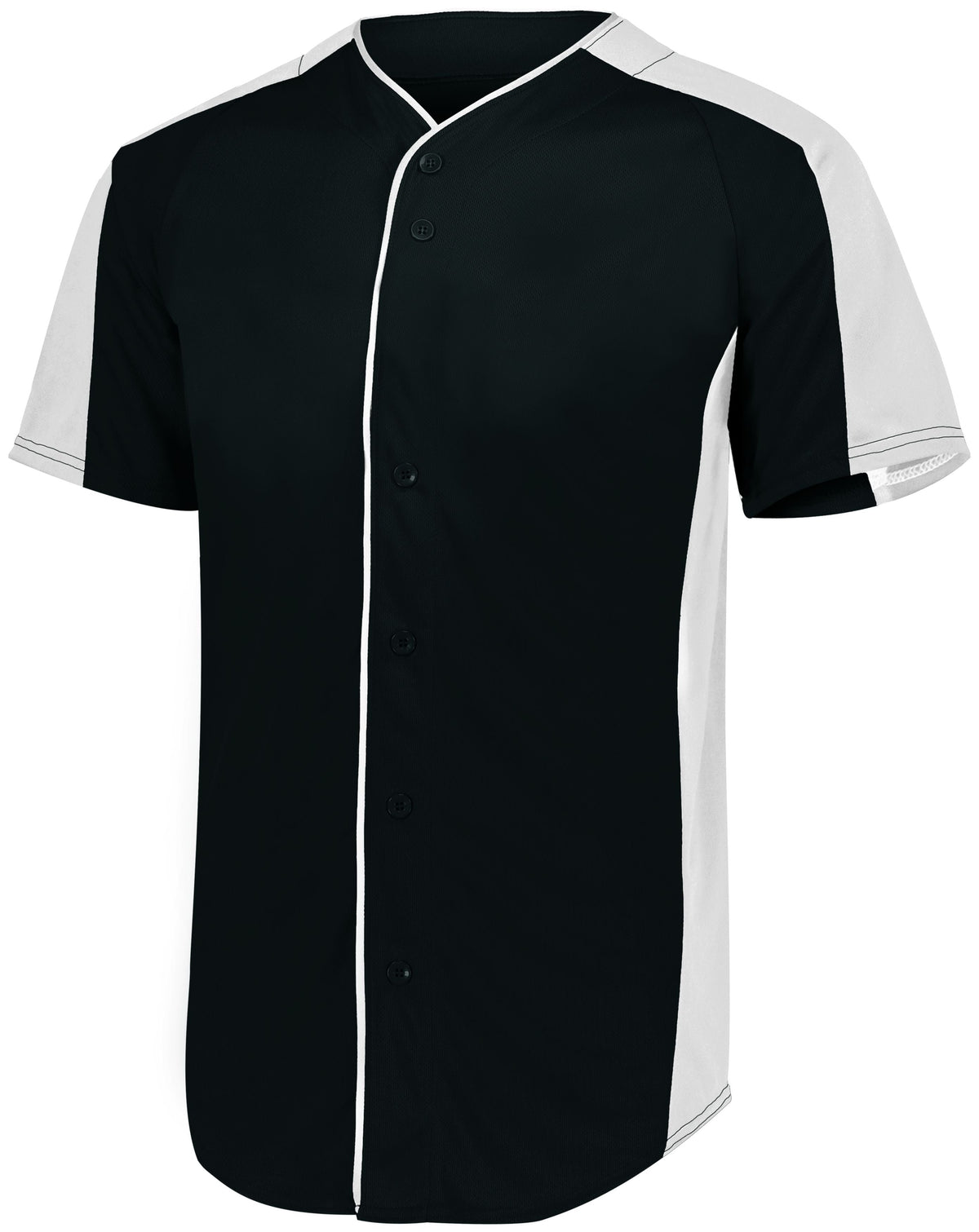 YOUTH FULL-BUTTON BASEBALL JERSEY - MOISTURE-WICKING