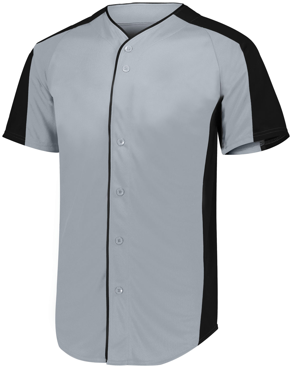 FULL-BUTTON BASEBALL JERSEY - MOISTURE-WICKING POLYESTER