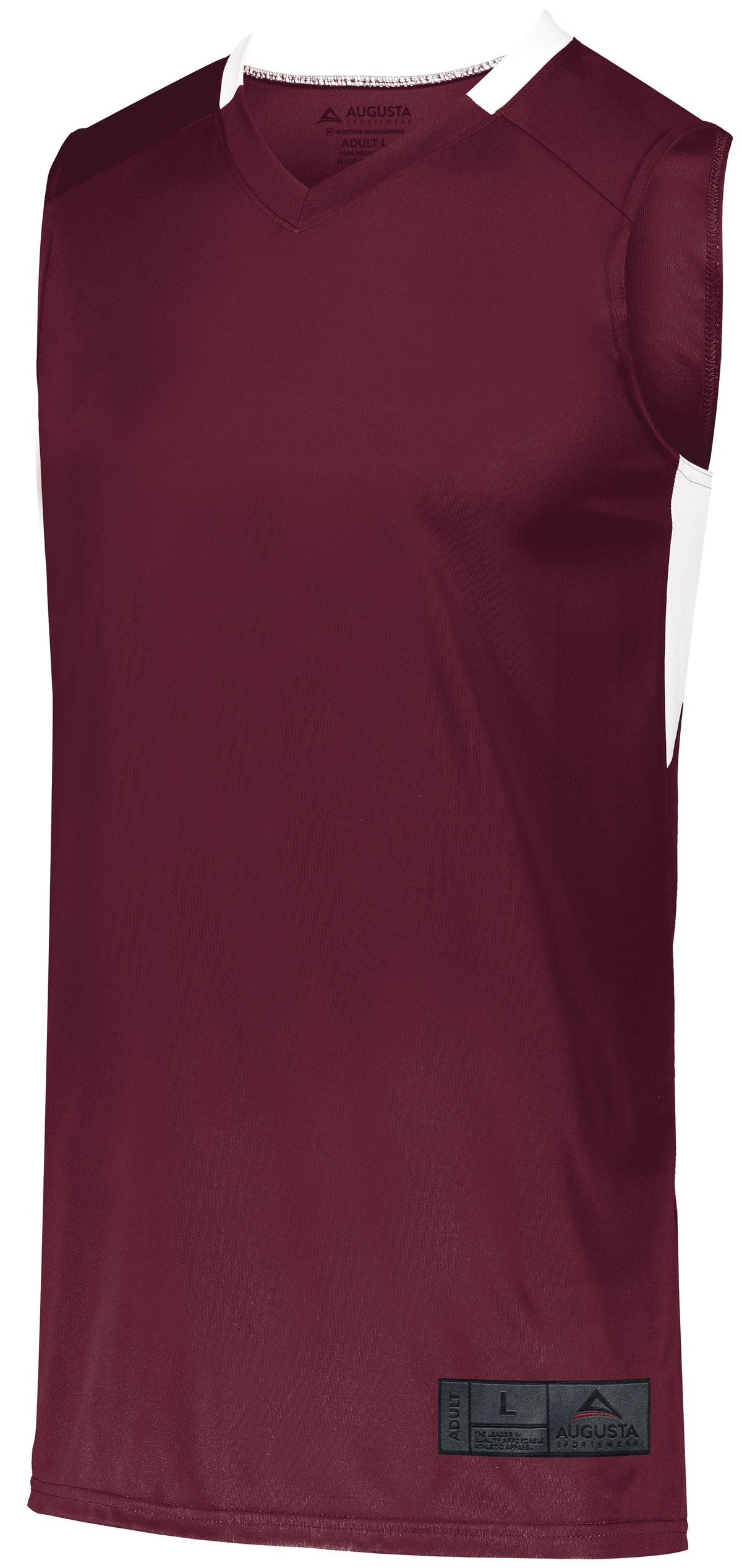 STEP-BACK BASKETBALL JERSEY - MOISTURE-WICKING POLYESTER