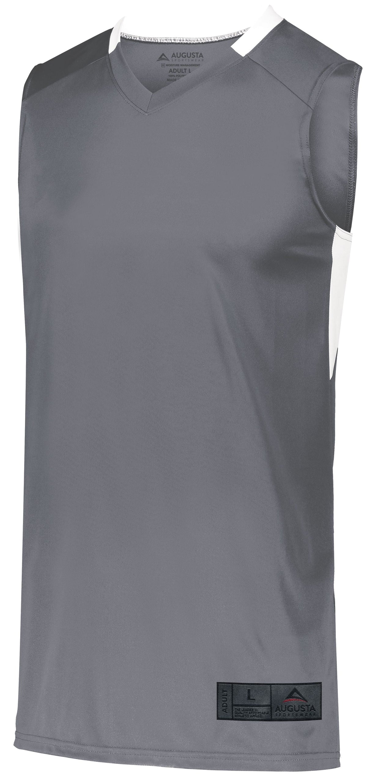 STEP-BACK BASKETBALL JERSEY - MOISTURE-WICKING POLYESTER