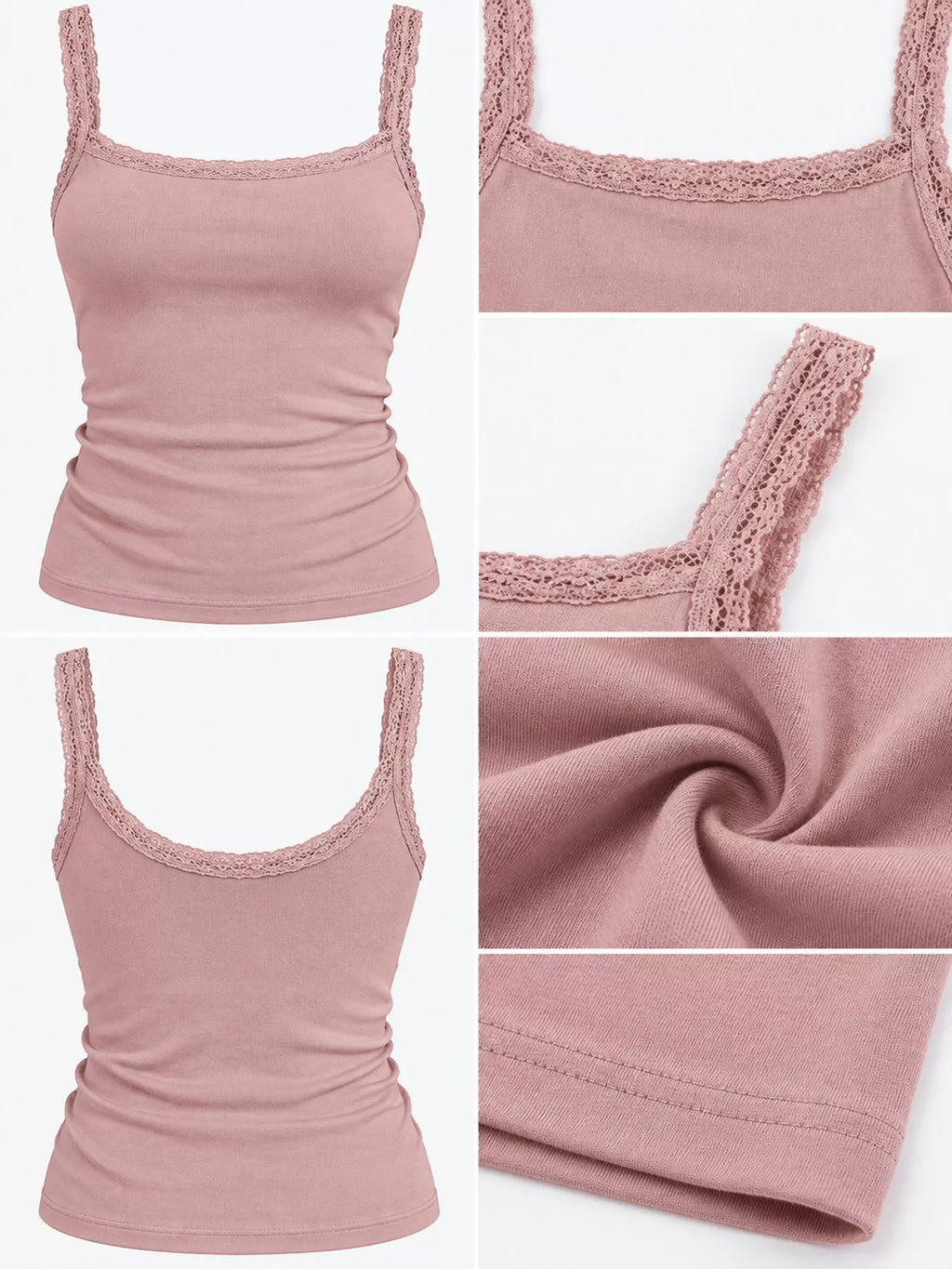 Lace Detail Cami Top