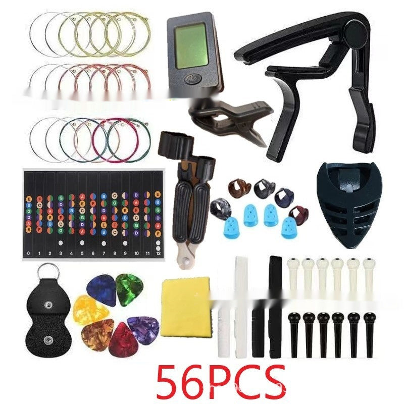 Guitar Accessories Suit Pick String Nail Pillow