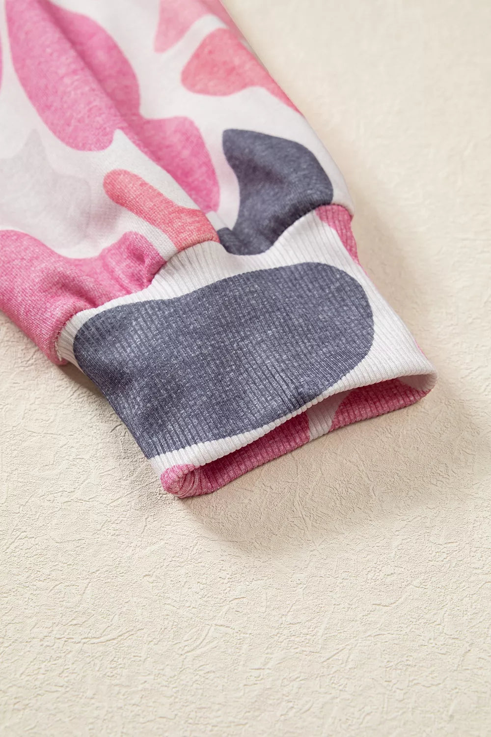 Camouflage Western Style Pullover Sweatshirt