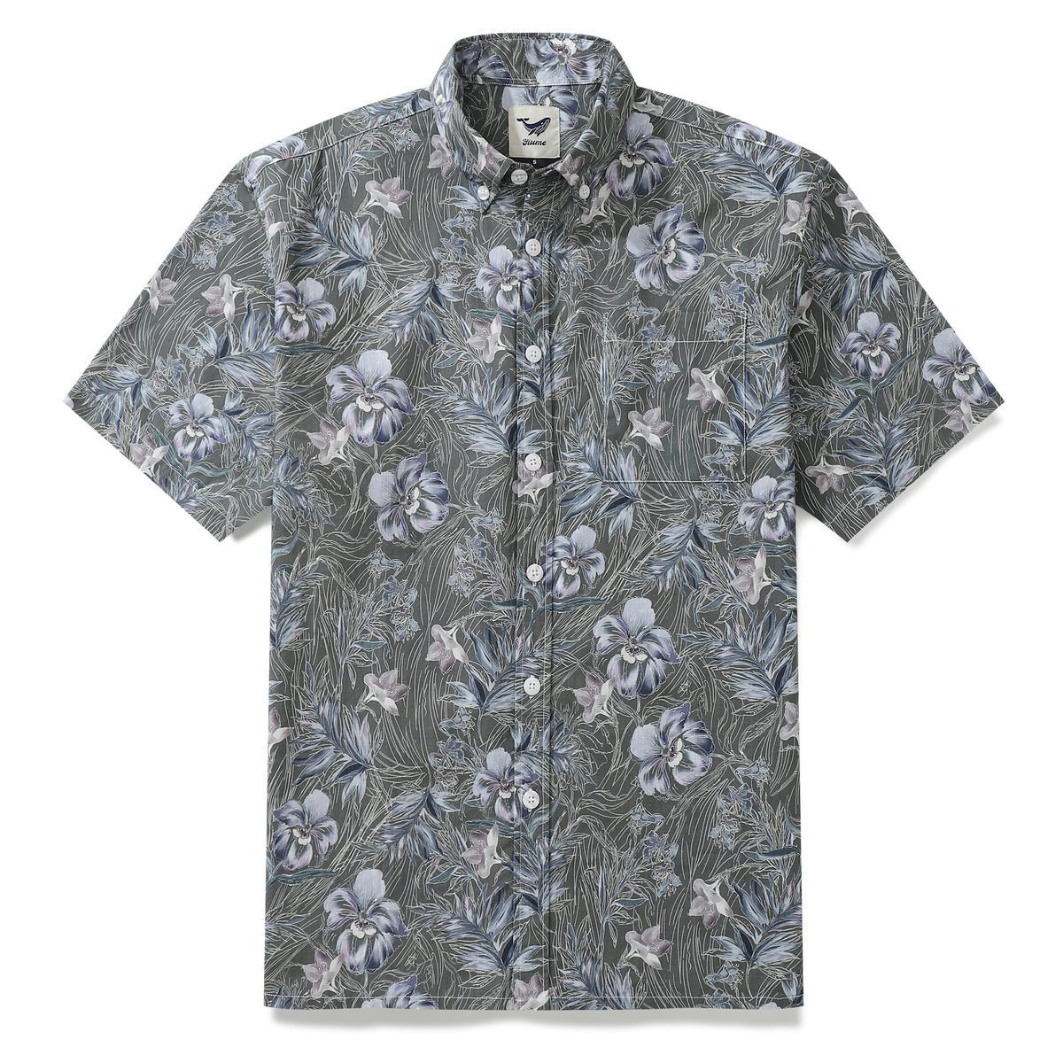 Hawaiian Shirts For Men 1920s Vintage Cotton Misty Garden Short Sleeve Aloha Shirt By Amy