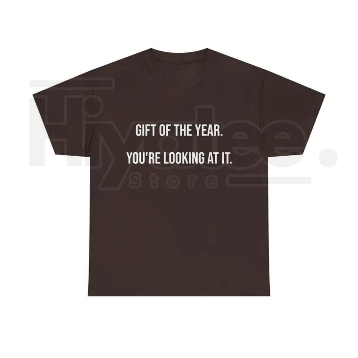 Gift Of The Year T-Shirt – Funny Father's Day Graphic Tee for Men