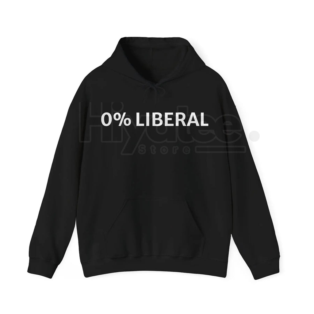 "0 Lib" Funny Christmas Hoodie – Conservative Dad Gift