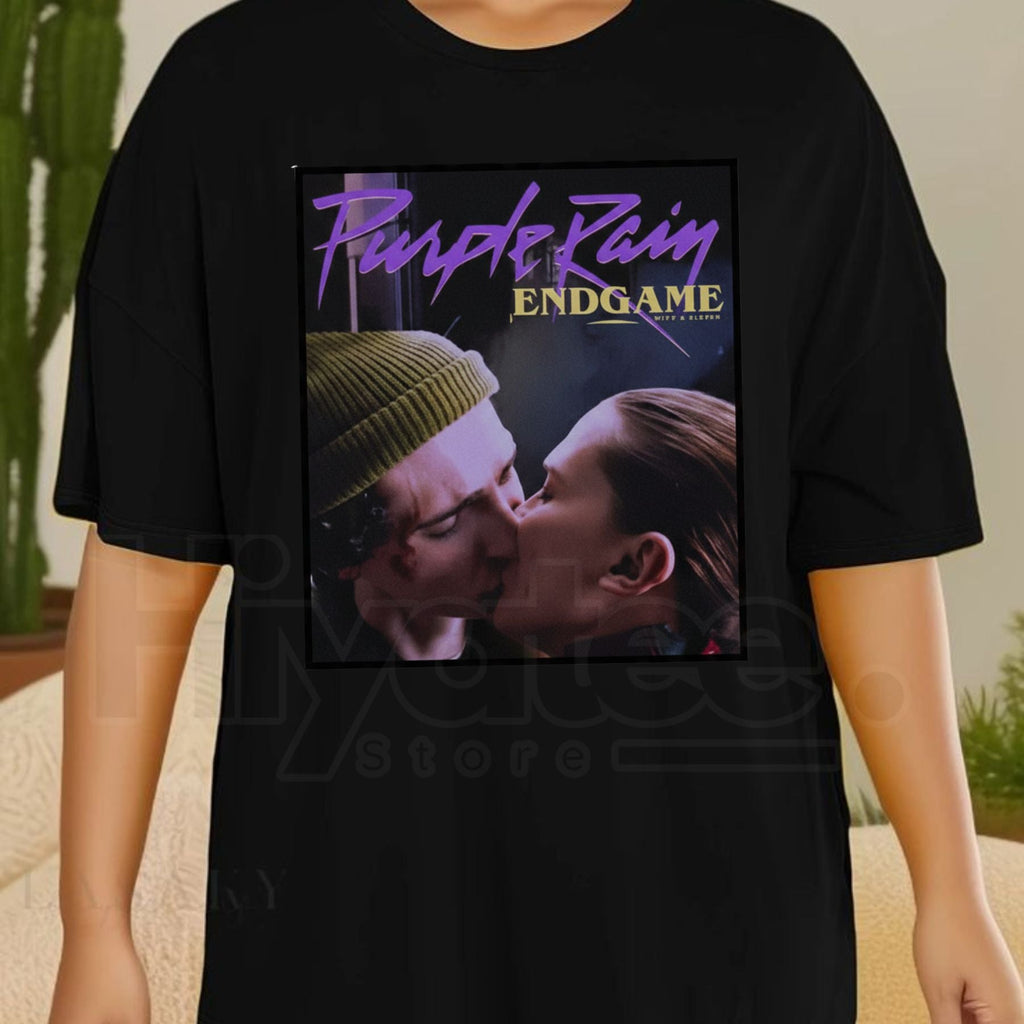 "Purple Rain End Game" T-Shirt – Legendary Musician Tribute Graphic Tee