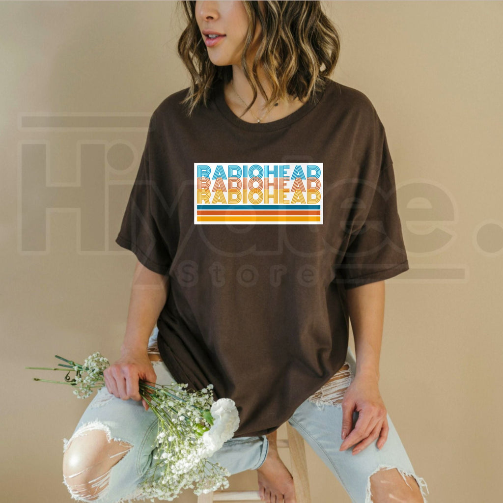 Radiohead Vintage Alternative Rock T-Shirt – Classic Graphic Band Tee