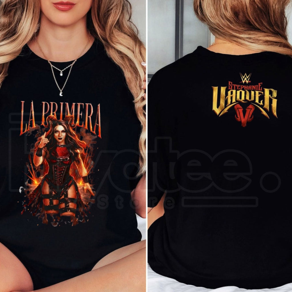 Stephanie Vaquer La Primera T-Shirt – Pro Wrestling Tee