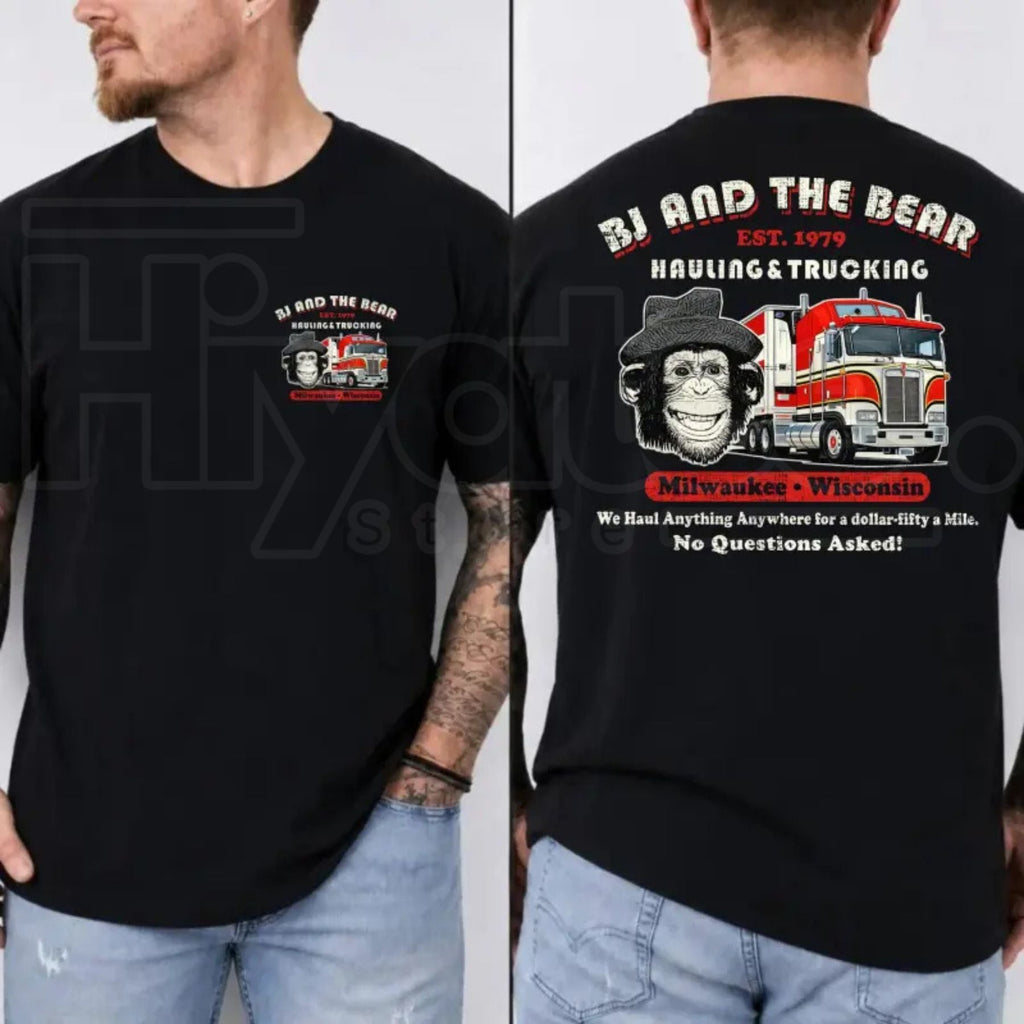 BJ and the Bear Hauling Trucking Ltd T-Shirt – Vintage 70s TV Show Graphic Tee