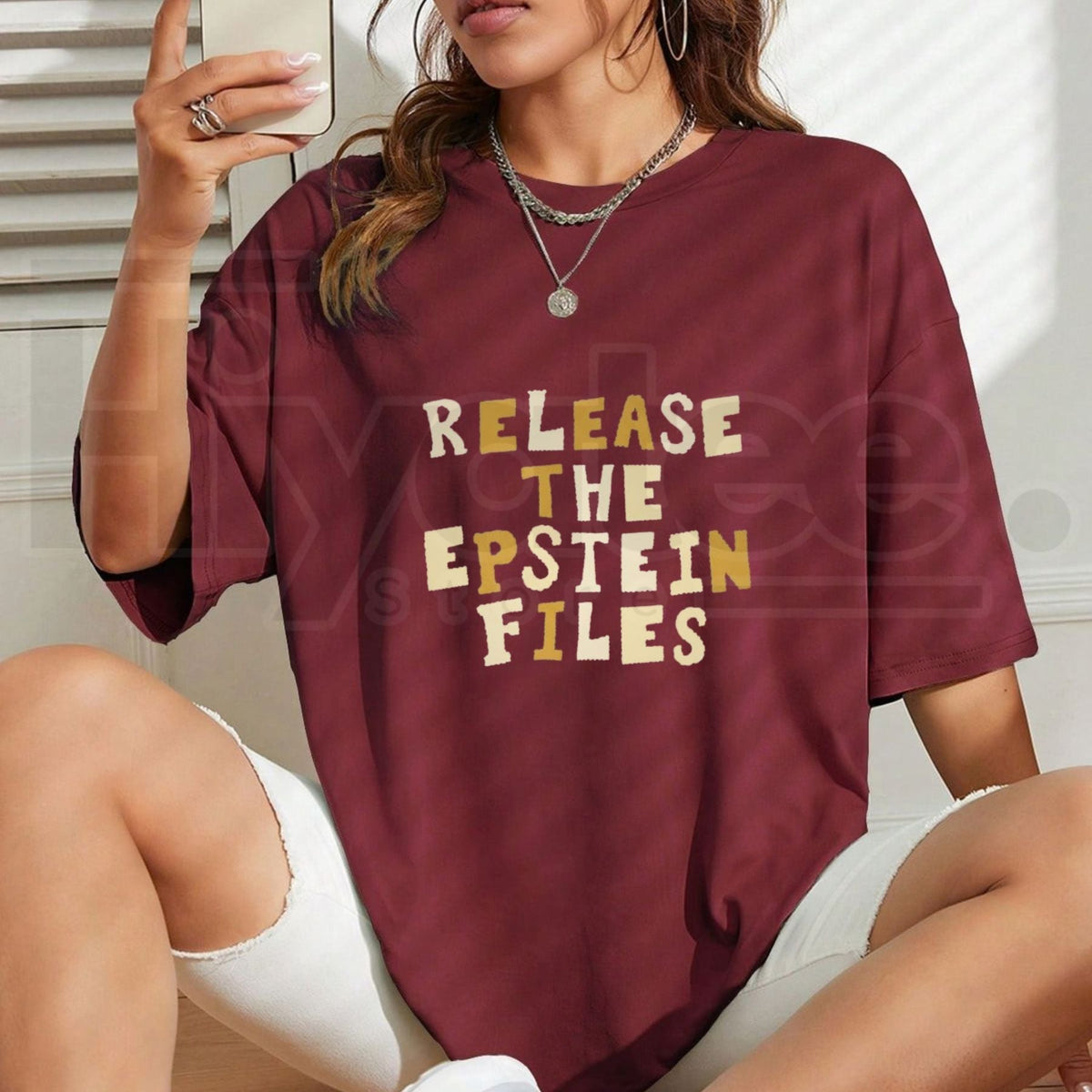 Release The Epstein Files T-Shirt – Viral Political Statement Protest Graphic Tee