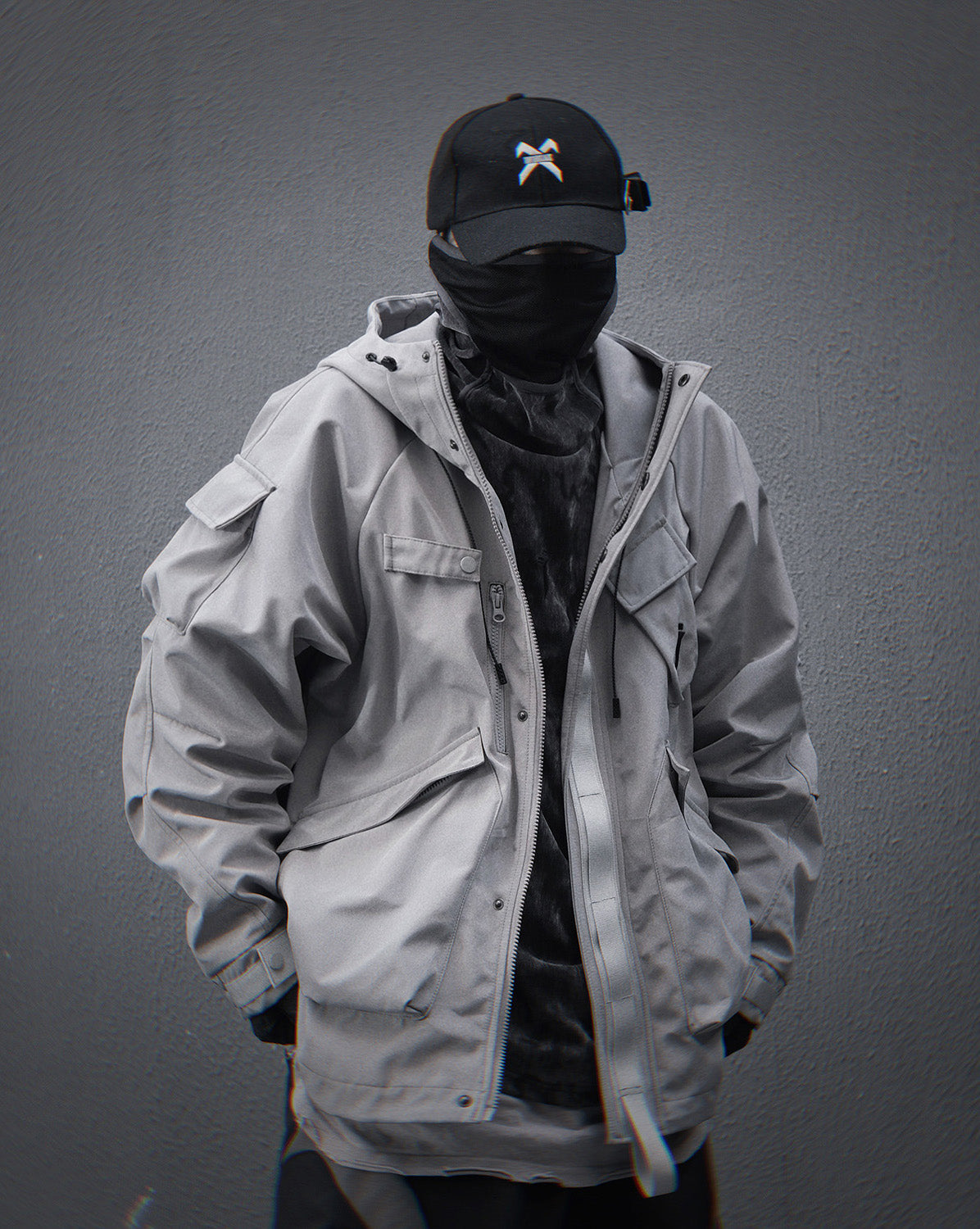 HiJ39 Grey Retaliation Jacket