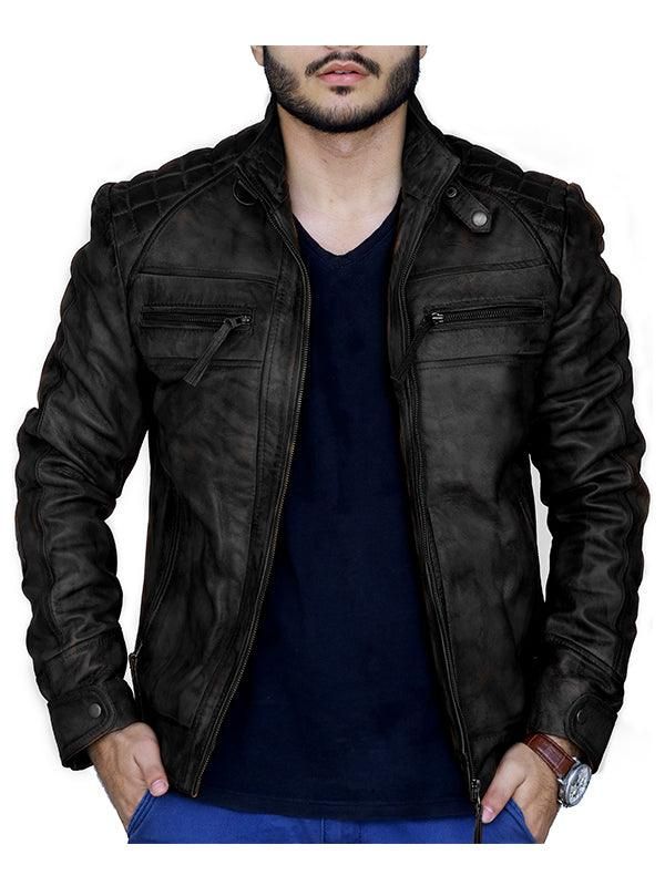 Men's Black Diamond Classic Bomber Jacket