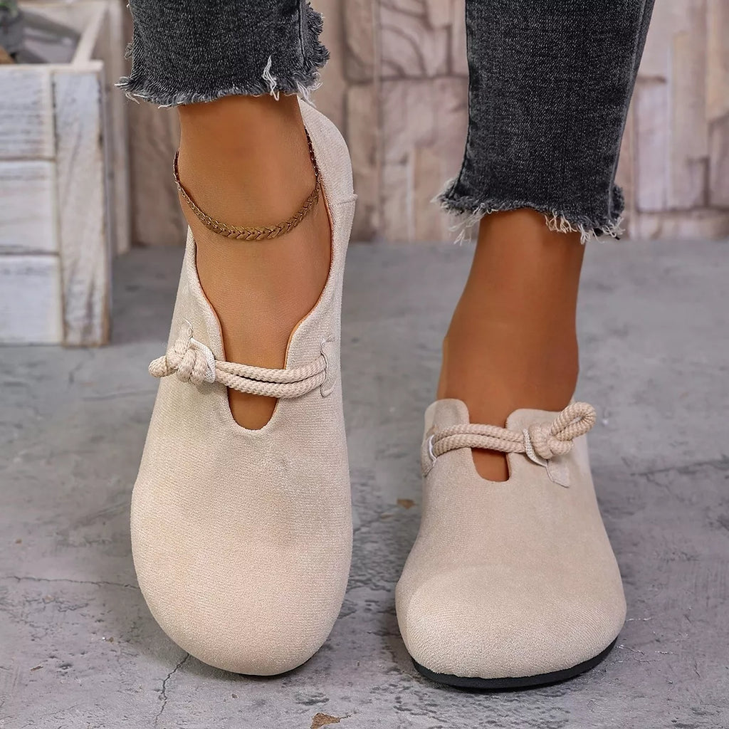 Round Toe Slip-Ons