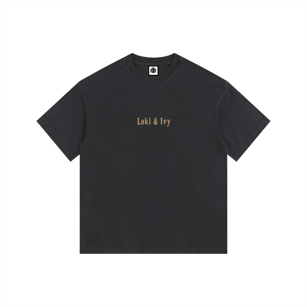 Loki & Ivy Gold Edition Vintage Washed Oversized Cotton T-Shirt