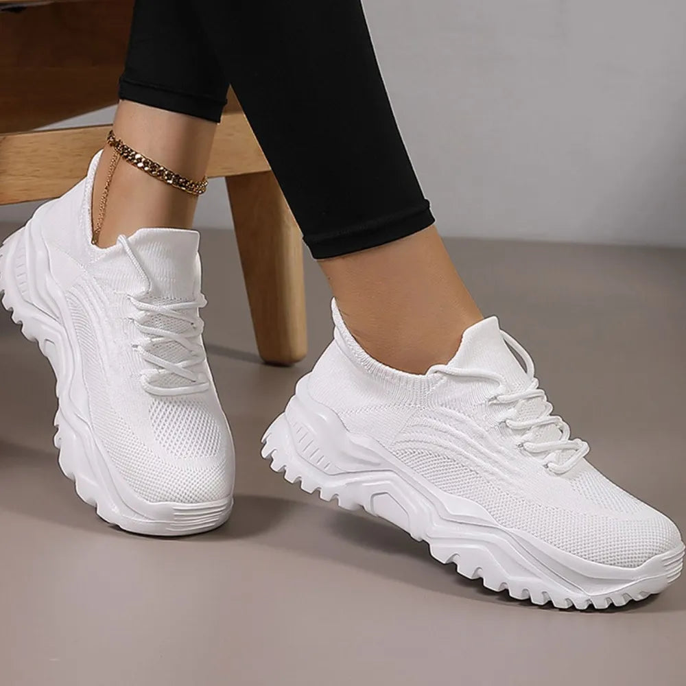 Round Toe Platform Athletic