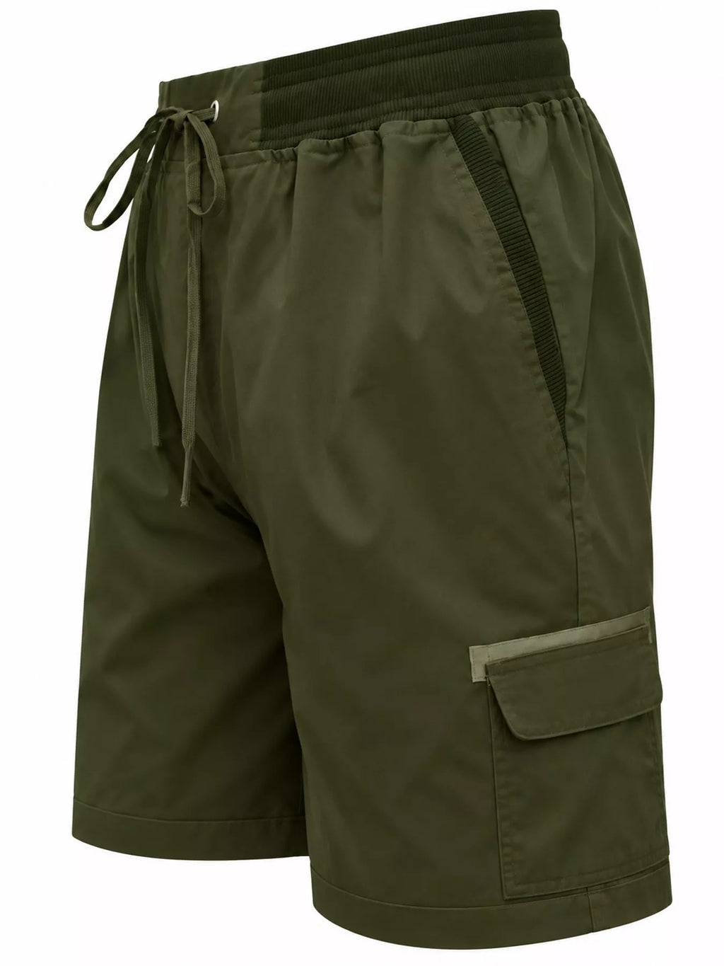Full Size Drawstring Cargo Shorts Plus Size
