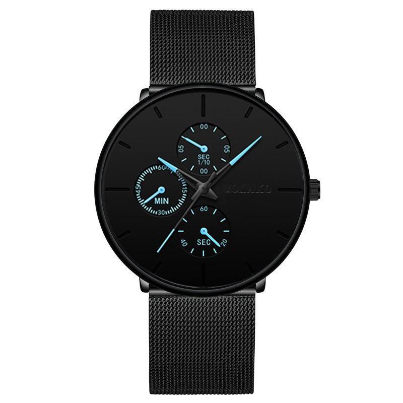 Relogio Masculino Unisex  Woman and Men Quartz Watch In Casual Slim Mesh Style Designer Sport Watch