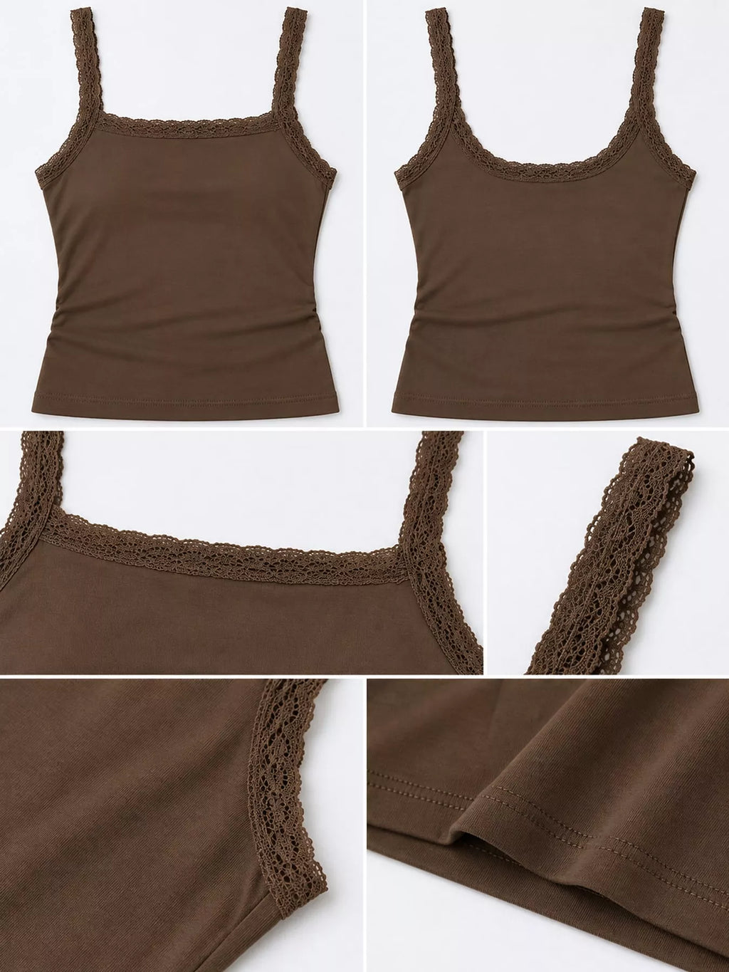 Lace Detail Cami Top