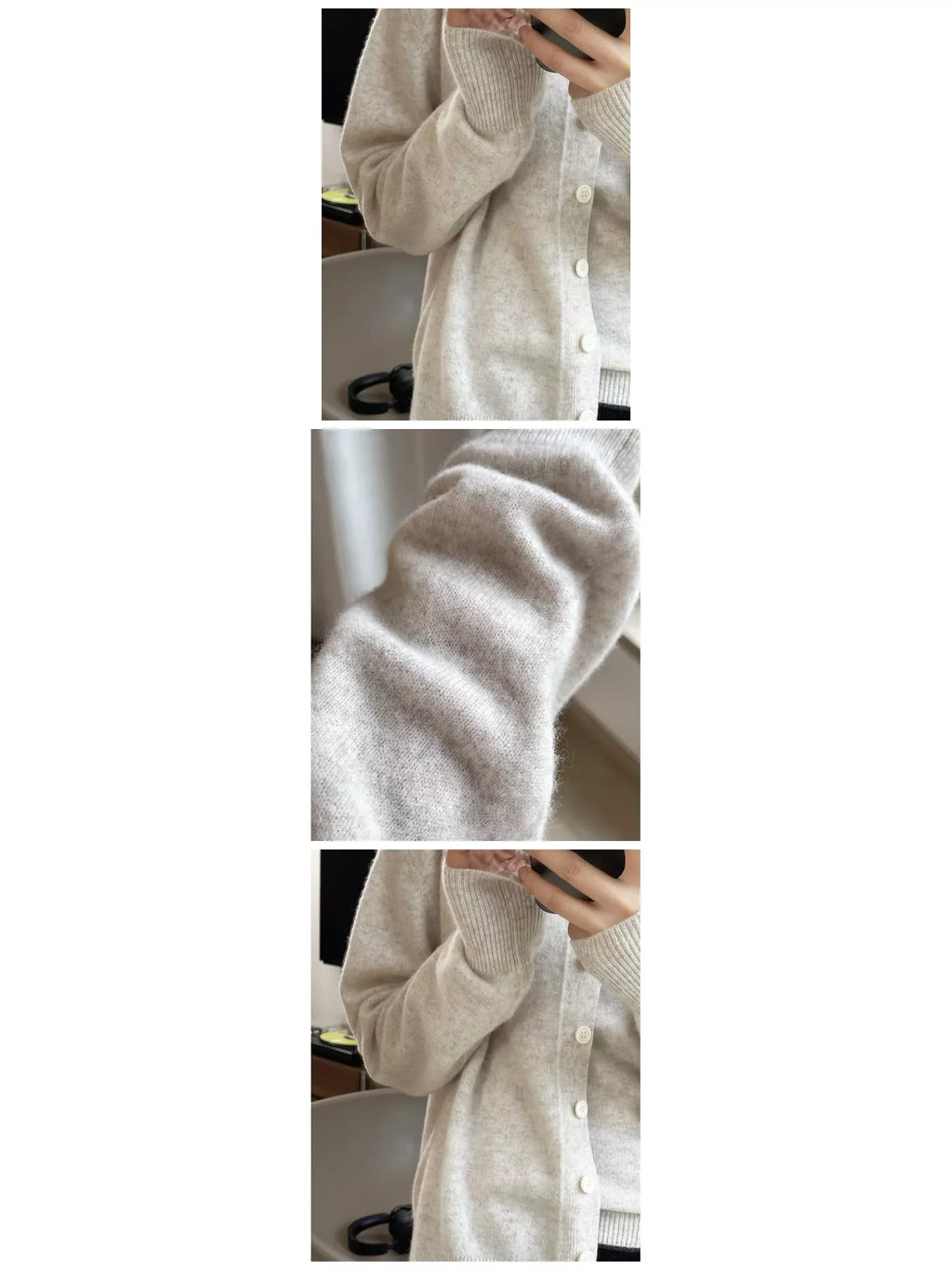 Button Up Long Sleeve Cardigan
