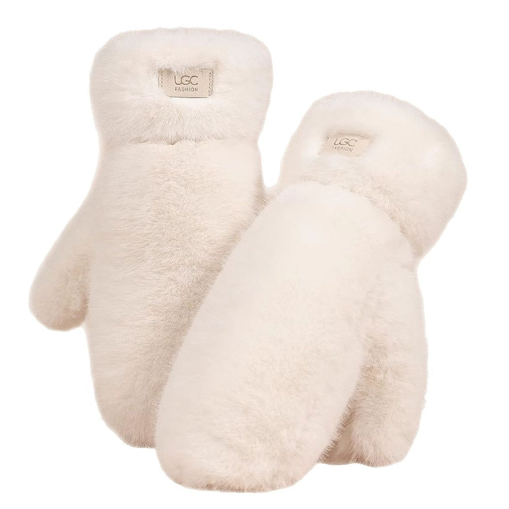 Plush Winter Warmth Fleece-lined Thickened Outdoor Cold-proof Windproof