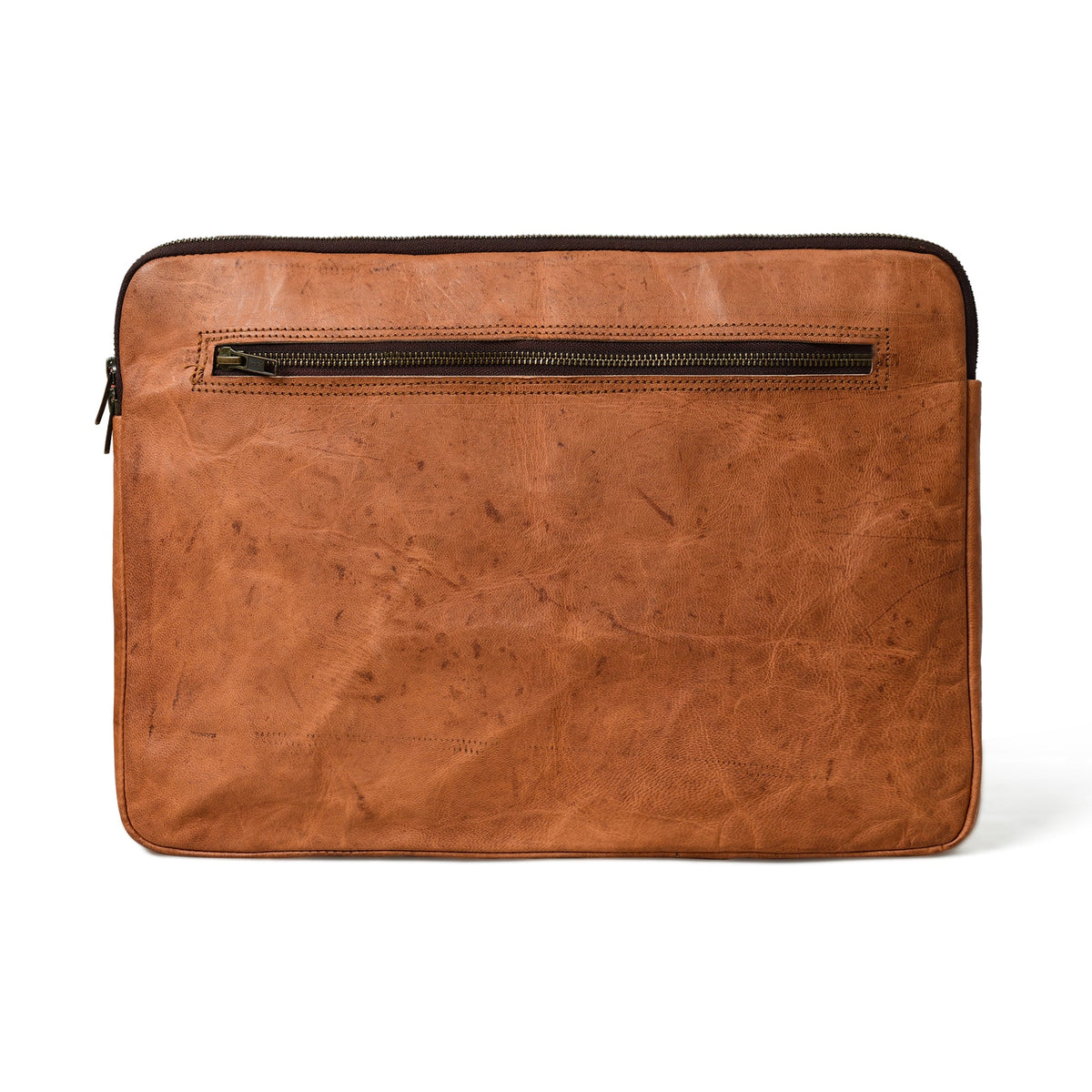 Zento Laptop Sleeve - Tan Brown