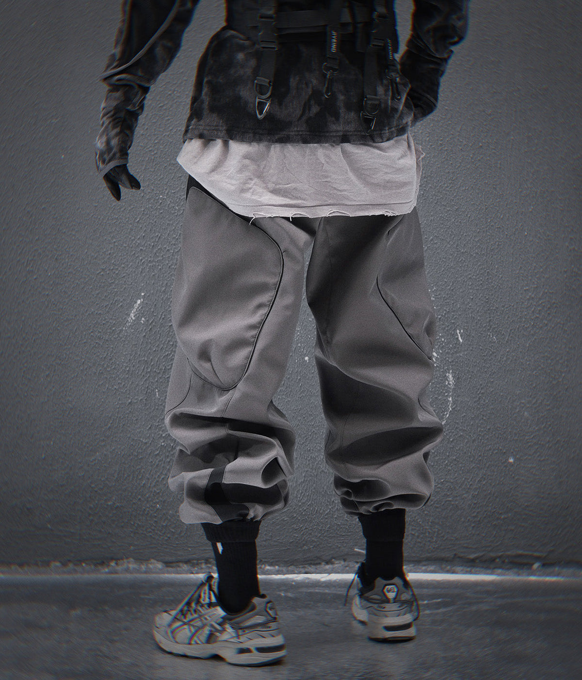 HiP44 Grey Alien Tech Joggers