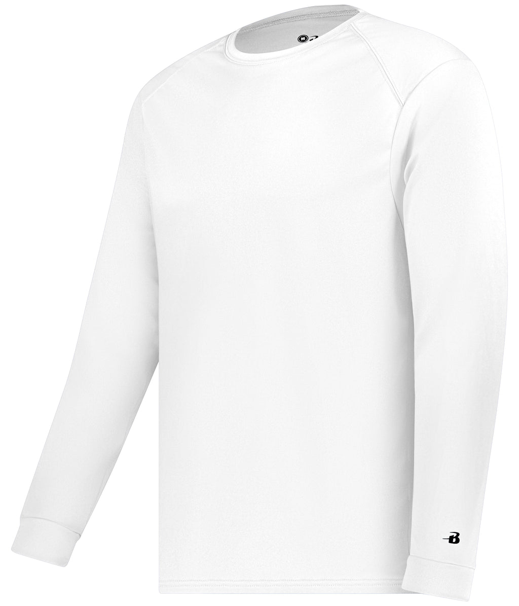 YOUTH B-CORE LONG-SLEEVE T-SHIRT - MOISTURE-WICKING PERFORMANCE