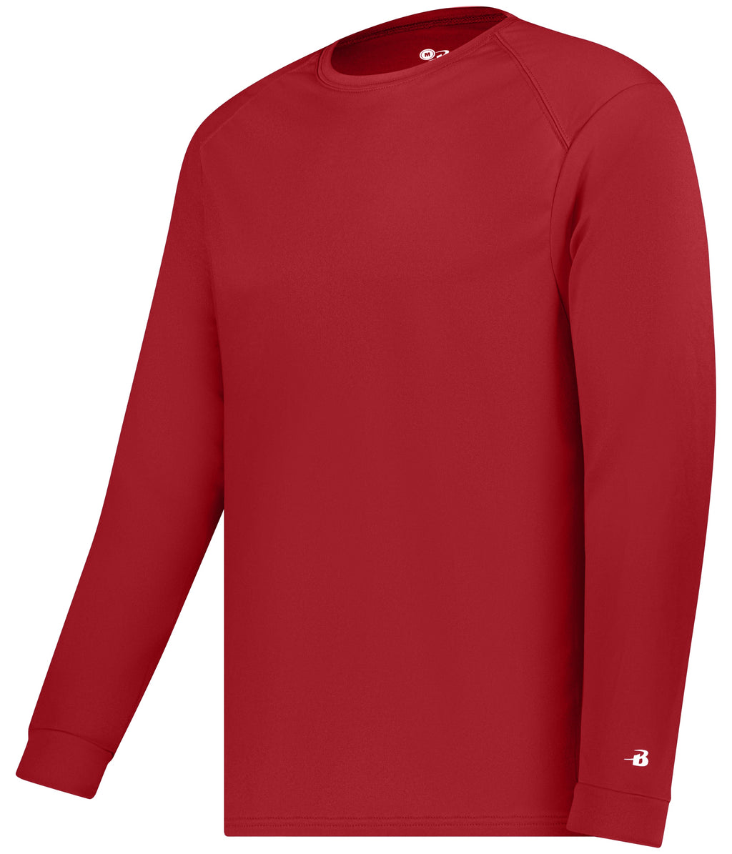 YOUTH B-CORE LONG-SLEEVE T-SHIRT - MOISTURE-WICKING PERFORMANCE