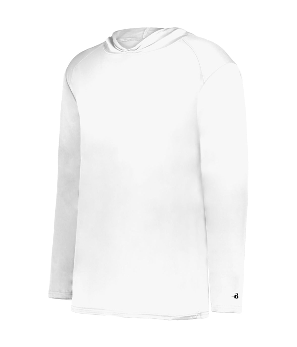 YOUTH B-CORE LONG-SLEEVE HOODIE - MOISTURE-WICKING PERFORMANCE