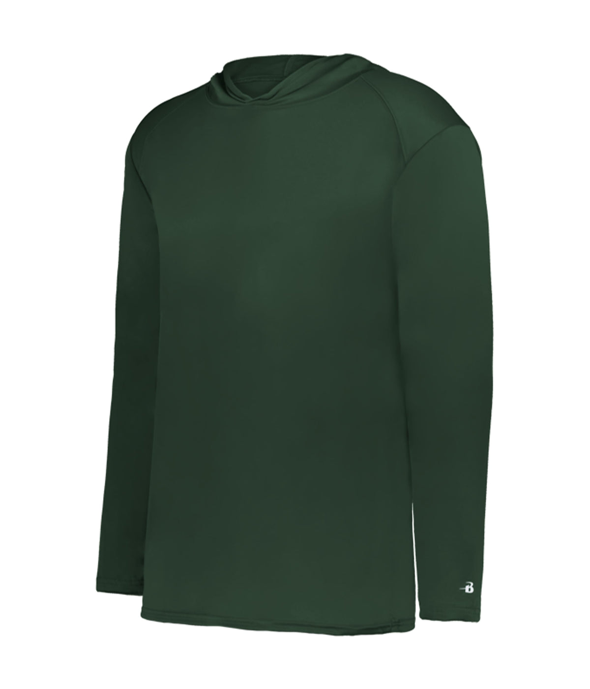 YOUTH B-CORE LONG-SLEEVE HOODIE - MOISTURE-WICKING PERFORMANCE