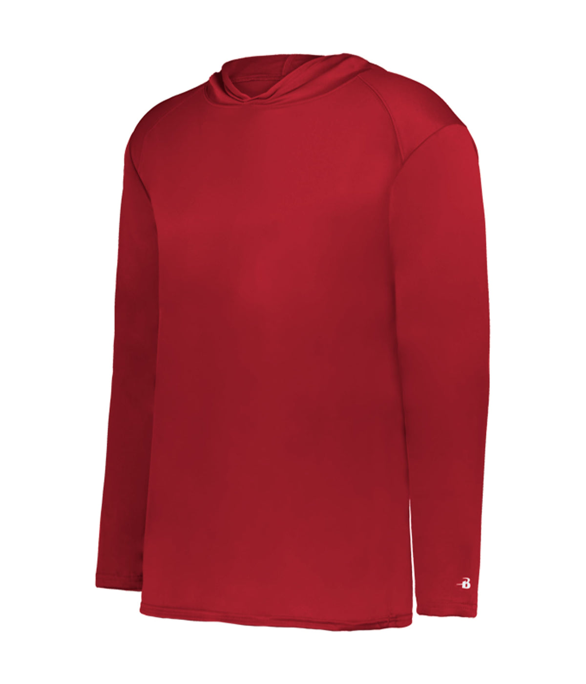 YOUTH B-CORE LONG-SLEEVE HOODIE - MOISTURE-WICKING PERFORMANCE