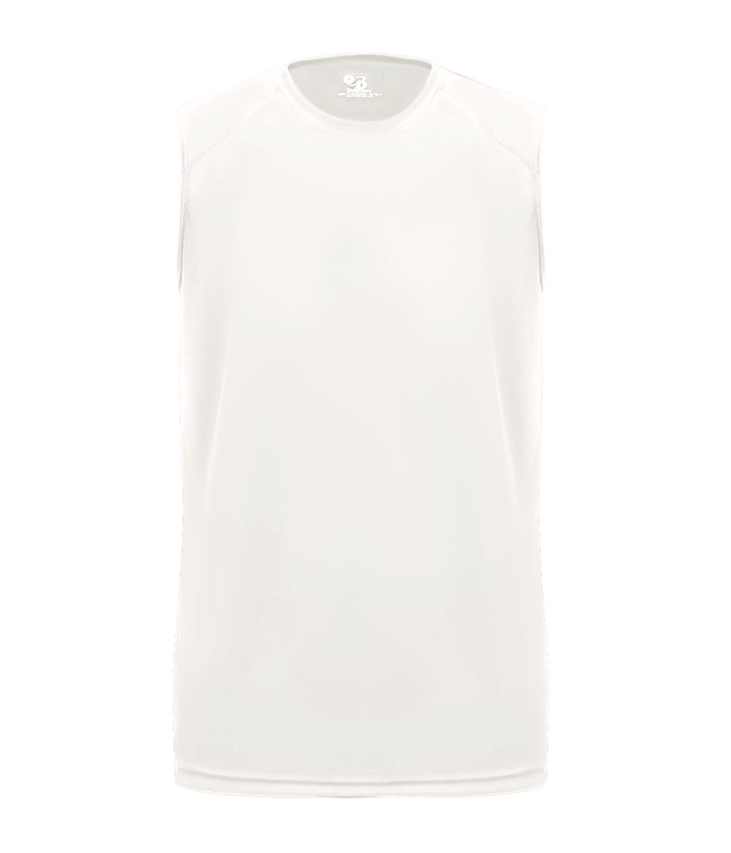 YOUTH B-CORE SLEEVELESS T-SHIRT - MOISTURE-WICKING PERFORMANCE
