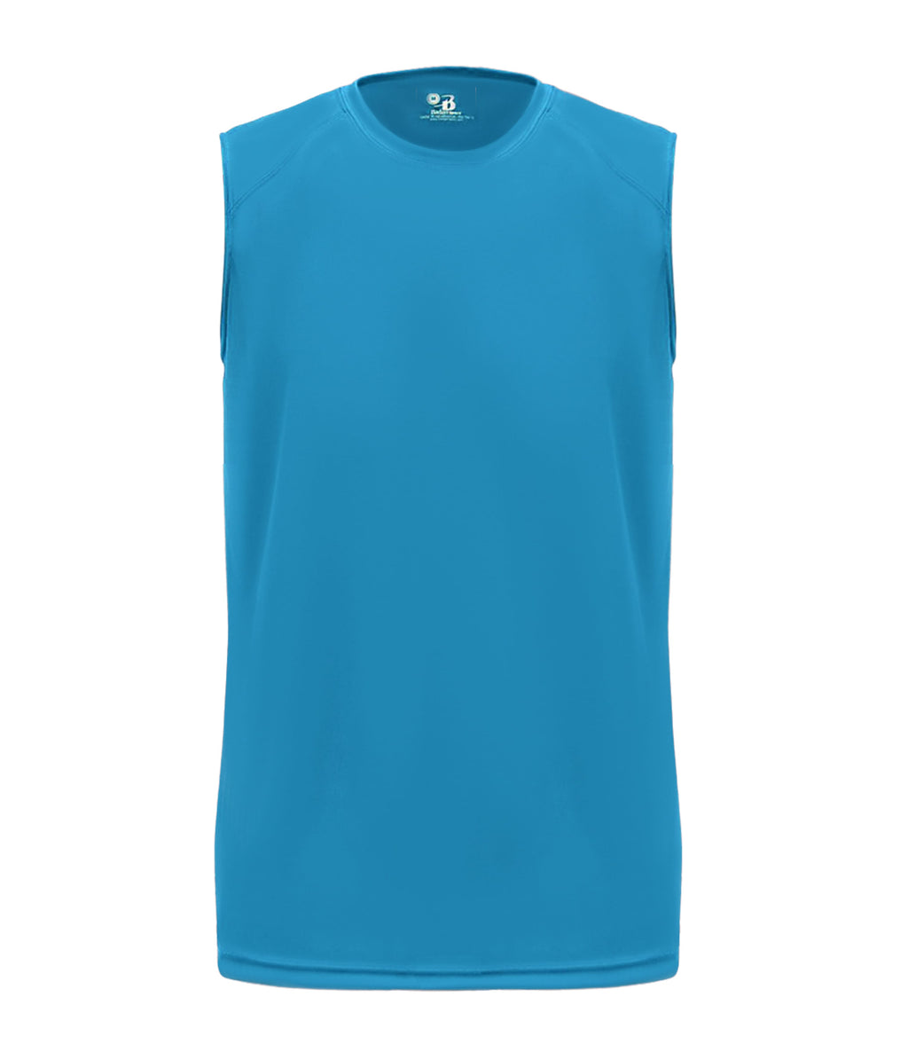 YOUTH B-CORE SLEEVELESS T-SHIRT - MOISTURE-WICKING PERFORMANCE