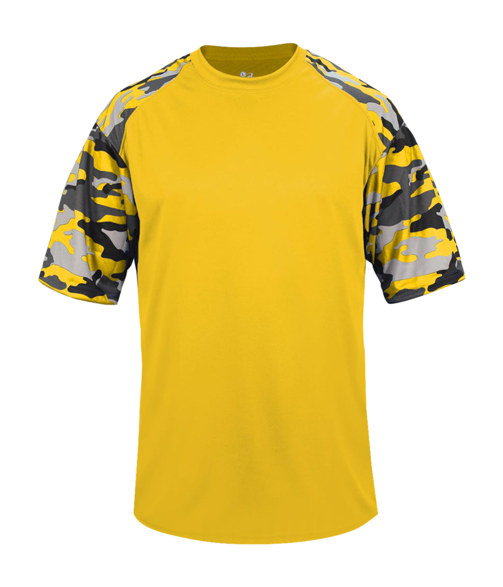 YOUTH CAMO SPORT T-SHIRT - MOISTURE-WICKING PERFORMANCE