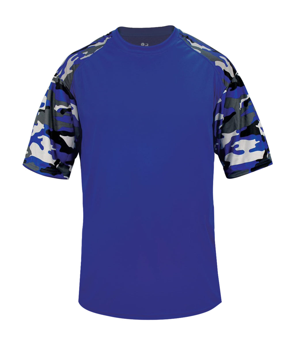 YOUTH CAMO SPORT T-SHIRT - MOISTURE-WICKING PERFORMANCE