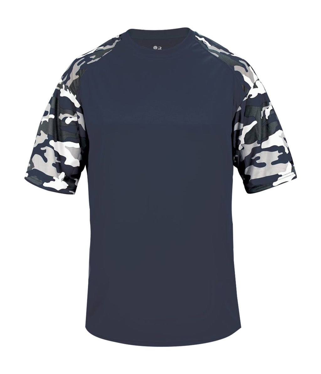 YOUTH CAMO SPORT T-SHIRT - MOISTURE-WICKING PERFORMANCE