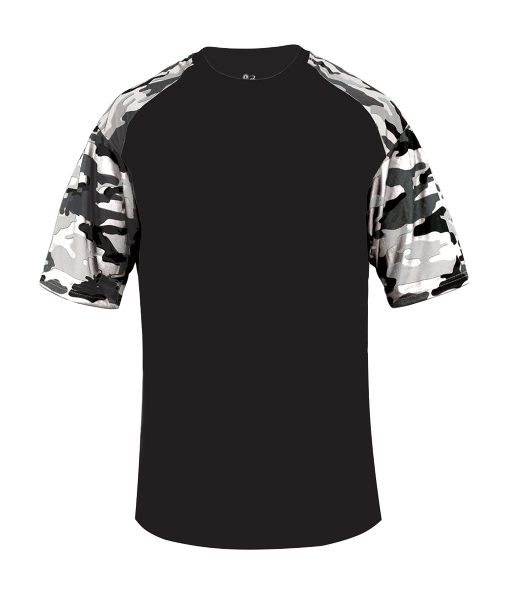 YOUTH CAMO SPORT T-SHIRT - MOISTURE-WICKING PERFORMANCE